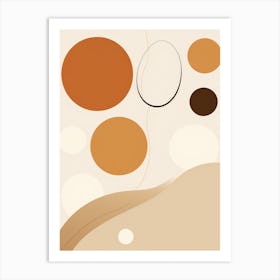 Abstract Circles 32 Art Print