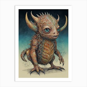 Creature Of The Night Art Print