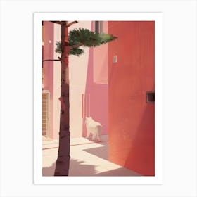 Pink City 1 Art Print