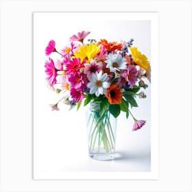 Bouquet Of Flowers 10 Art Print