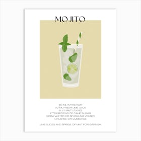 Mojito Art Print