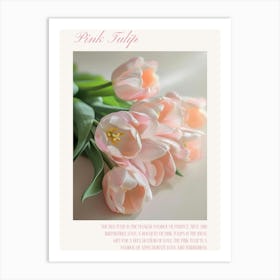 Pink Tulips 4 Art Print