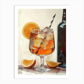 Aperol Spritz Art Print 465 Art Print