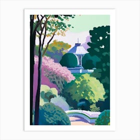 Shinjuku Gyoen National Garden, 1, Japan Abstract Still Life Art Print