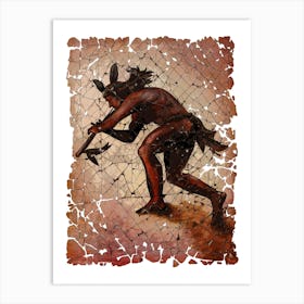 Kokopelli Flute Player Art Print