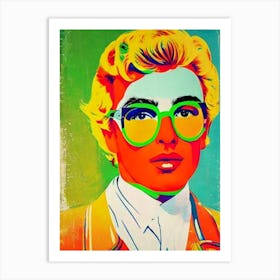 Sfera Ebbasta Colourful Pop Art Art Print