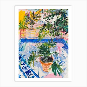 'Patio' Art Print