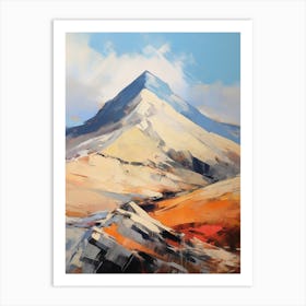 Stob Binnein Scotland 1 Mountain Painting Art Print