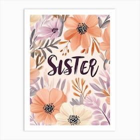 Sister Art Print