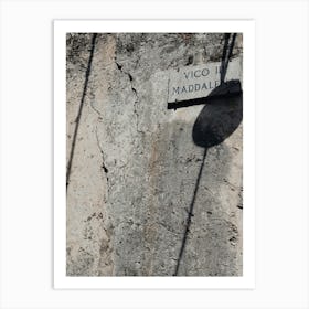 In The Streets Of Calabria Art Print