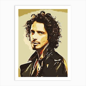 Chris Cornell audioslave band music 4 Art Print