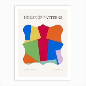 Geometric Pattern Poster 21 Art Print