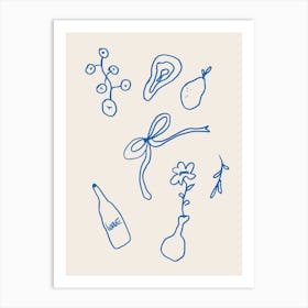 Doodles Art Print