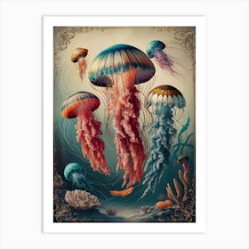 Jellyfish 4 Art Print