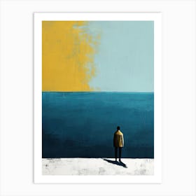 I Stand Alone , Minimalism 1 Art Print