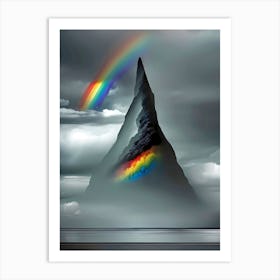 Rainbow Mountain 1 Art Print