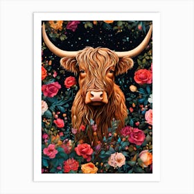 Highland Cow 2 Art Print