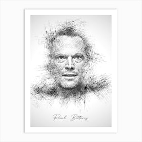 Paul Bettany Art Print