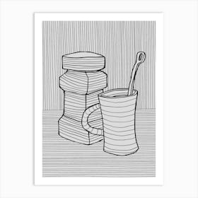 Cup Of Coffee Art Print