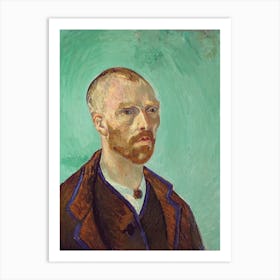 Self Portrait (Dedicated To Paul Gauguin) (1888), Vincent Van Gogh Art Print