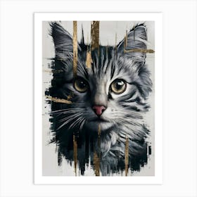 Cat Canvas Print Art Print