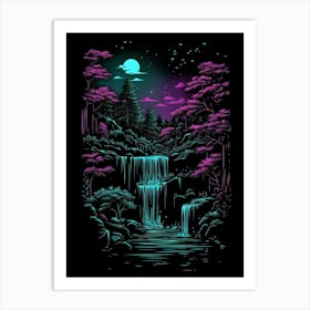 Twilight Forest Art Print