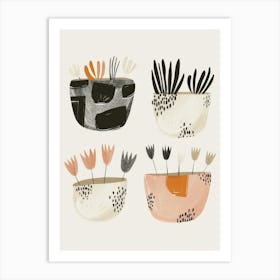 Potted Plants 10 Art Print