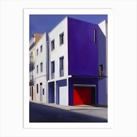 'Purple House' 1 Art Print