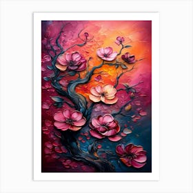 Cherry Blossoms Art Print