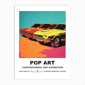 Car Crash Pop Art 5 Art Print