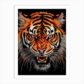 Tiger 18 Art Print