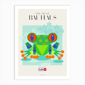 BAUHAUS FOR KIDS | FROGGIE Art Print