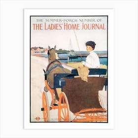 The Summer Porch Number Of The Ladies Home Journal (1908), Edward Penfield Art Print