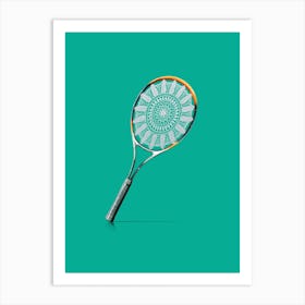 Grandma Tennis Art Print