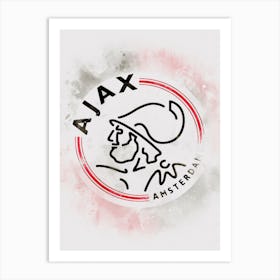 Ajax Amsterdam Painting Art Print