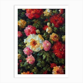 Cypress 2 Still Life Oil Painting Flower Art Print