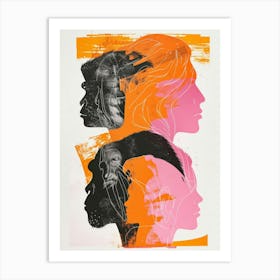 Portraits Of Women 1 Art Print