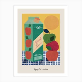 The Apple Juice Art Print