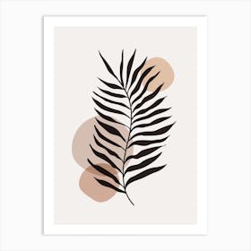 Abstract Palm Art Print