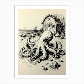 Octopus 7 Art Print