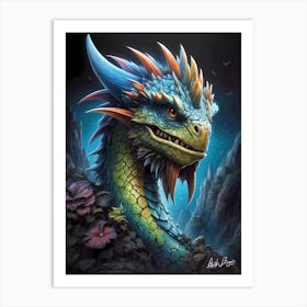 Dragon 4 Art Print