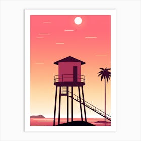 Miami Beach 1 Art Print