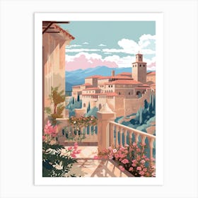 Alhambra Granada Spain Art Print