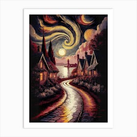 Starry Night Art Print