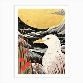 Bird Illustration Albatross 2 Art Print