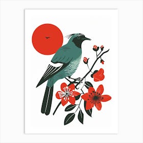 Asian Bird Art Print