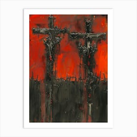 Crucifixion 2 Art Print