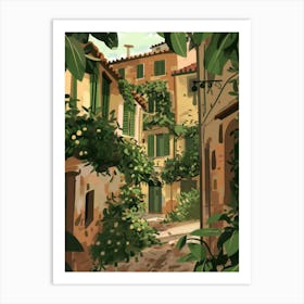 Ivy Illustration 4 Art Print