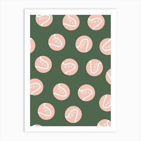 Tennis Print Art Print