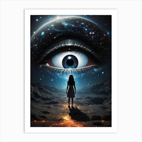 Eye Of The Universe Print Art Print